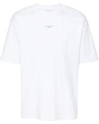 Drole de Monsieur - T-Shirt En Coton À Slogan Imprimé - Lyst