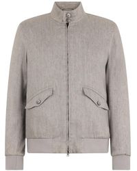 Herno - High-neck bomber jacket - Lyst