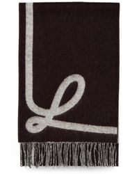 Loewe - Fringed-Hem Scarf - Lyst