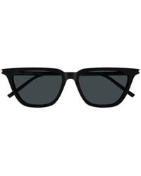 Saint Laurent - Sulpice Thin Sunglasses - Lyst