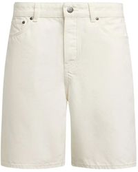 12 STOREEZ - Boyfriend Denim Shorts - Lyst