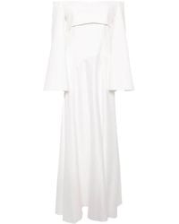 Solace London - The Rina Off-shoulder Gown - Lyst