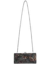 Rodo - Crystal-Embellished Clutch Shoulder Bag - Lyst
