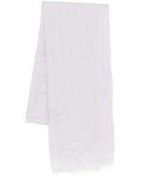 N.Peal Cashmere - Fringed Pashmina Shawl - Lyst