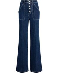 Cinq À Sept - Jeans Met Wijde Pijpen - Lyst