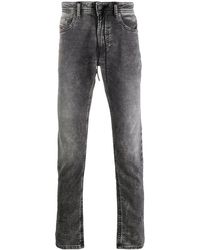 DIESEL - Thommer Low-Rise Slim-Fit Jeans - Lyst