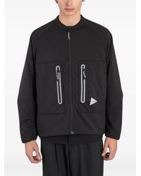and wander - Veste Zippée À Détails De Poches - Lyst