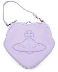 Vivienne Westwood - Belle Heart Embossed Mini Bag - Lyst