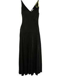 Lanvin - Eyelet-Detailing Dress - Lyst