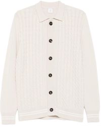 Eleventy - ケーブルニット カーディガン - Lyst
