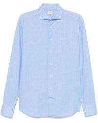 Traiano Milano - Chemise À Col Italien - Lyst