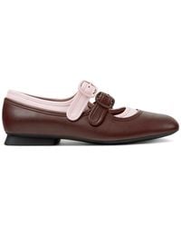 Camper - Casi Myra Double-Strap Ballet Flats - Lyst