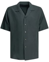 A.PRESSE - Short-Sleeve Camp-Collar Shirt - Lyst
