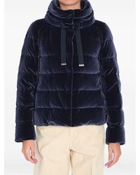 Herno - Velvet-Effect Jacket - Lyst