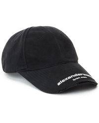 Alexander Wang - Gorra De Béisbol De Algodón Con Logo - Lyst
