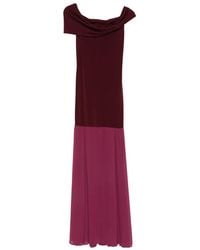 Aniye By - Dreams Norah Off-The-Shoulder Draped Maxi Dress - Lyst