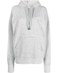 Isabel Marant - Scott Hoodie mit Logo-Stickerei - Lyst