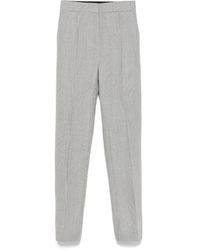 Jil Sander - Pantalones de lana a cuadros - Lyst