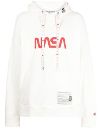 Maison Mihara Yasuhiro - Sudadera con capucha y estampado NASA - Lyst