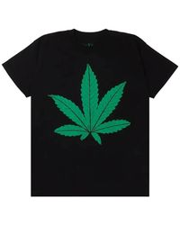 Vlone(GOAT) - Leaf-Print T-Shirt - Lyst
