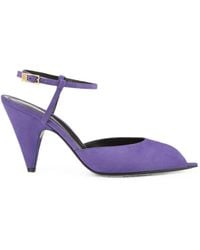 Sergio Rossi - Beak Slingback-Sandalen - Lyst