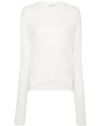 Dorothee Schumacher - Semi-transparenter Pullover mit extra langen Ärmeln - Lyst