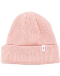 On Shoes - Beanie mit Logo-Applikation - Lyst