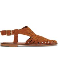 Mansur Gavriel - Woven Sandals - Lyst