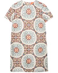 La DoubleJ - Swing Printed Silk Dress - Lyst