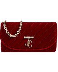 Jimmy Choo - Curve Chain-Link Clutch Bag - Lyst