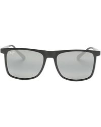 Maui Jim - Makamae Square-Frame Sunglasses - Lyst