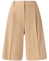 Pinko - Pleated Shorts - Lyst