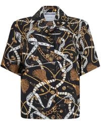 Moschino - Chemise À Imprimé Graphique - Lyst