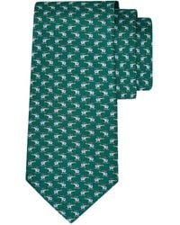 Ferragamo - Helicopter Print Silk Tie - Lyst