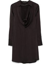 Karl Lagerfeld - Minikleid Mit Logo-Kette - Lyst