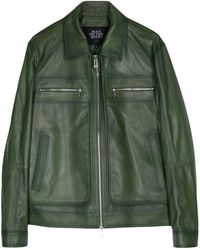 MAN ON THE BOON. - Zipped Leather Jacket - Lyst