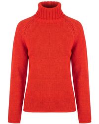 Slowear - Pull En Maille Épaisse À Manches Raglan - Lyst