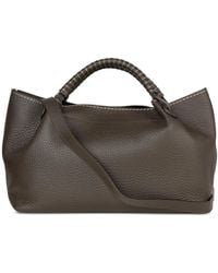 VISONA - Mia Pebble-Leather Handbag - Lyst