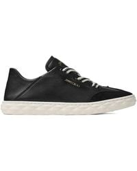 Jimmy Choo - Diamond Light Leather Sneakers - Lyst