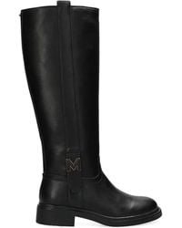 Mexx - Logo Plaque Knee-High Boots - Lyst