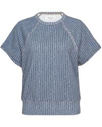 Rag & Bone - Miramar Short-Sleeve Sweater - Lyst
