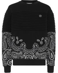 Philipp Plein - Paisley-print Cotton Sweatshirt - Lyst