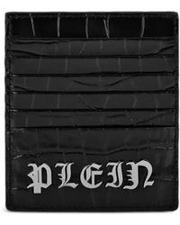 Philipp Plein - Crocodille-Effect Cardholder - Lyst