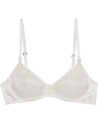 Fleur du Mal - Topstitch Bebe Bra - Lyst