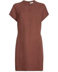 Brunello Cucinelli - Mini Trim-Detail Dress - Lyst