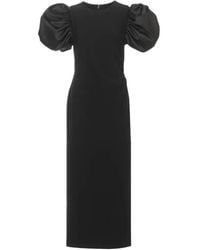 ROTATE BIRGER CHRISTENSEN - Midi Puff Dress - Lyst