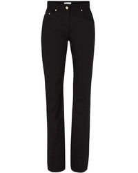 Nina Ricci - Mid-Rise Cotton Slim-Fit Jeans - Lyst