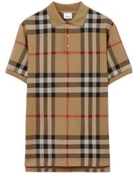 Burberry - Wells Check-patterned Boxy-fit Silk And Wool-blend T-shirt - Lyst
