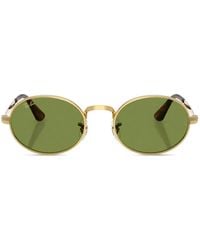 Ray-Ban - X A$Ap Rocky Oval-Frame Sunglasses - Lyst