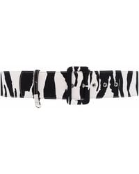 MSGM - Ceinture Imprimée À Boucle - Lyst